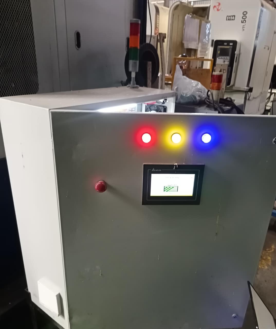 Industrial PLC Control Panel for automation systems