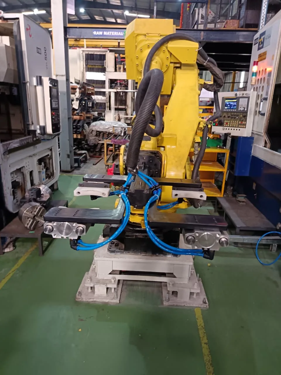 Machine tending
